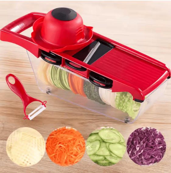 10-in-1 Mandolin Slicer - Vegetable Cutter UAE | Solverspot UAE