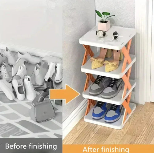 5-Layer Shoes Rack Organizer – Strong, Space Saving & Easy Assembly