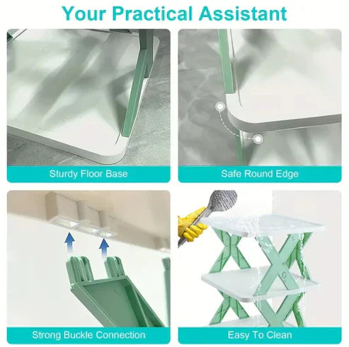 5-Layer Shoes Rack Organizer – Strong, Space Saving & Easy Assembly