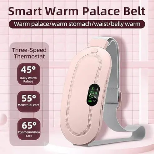 Warm Comfort Belt - Adjustable Heat & Vibration for Relaxation in UAE / Solverspot UAE